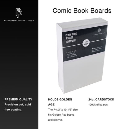 Golden Age Comic Book Boards