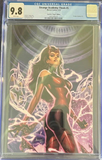 Strange Academy: Finals 5 CGC 9.8 Anacleto Virgin Variant