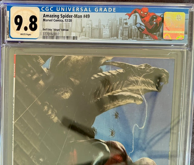 Amazing Spider-Man 49 - Dell Otto Variant CGC 9.8 with Custom Label