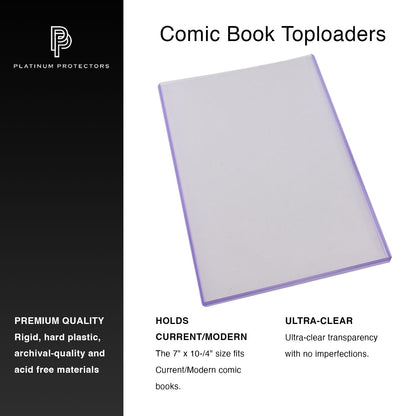 Modern Comic Book Toploaders