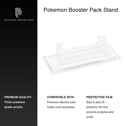 Pokémon Booster Pack Acrylic Stand Base
