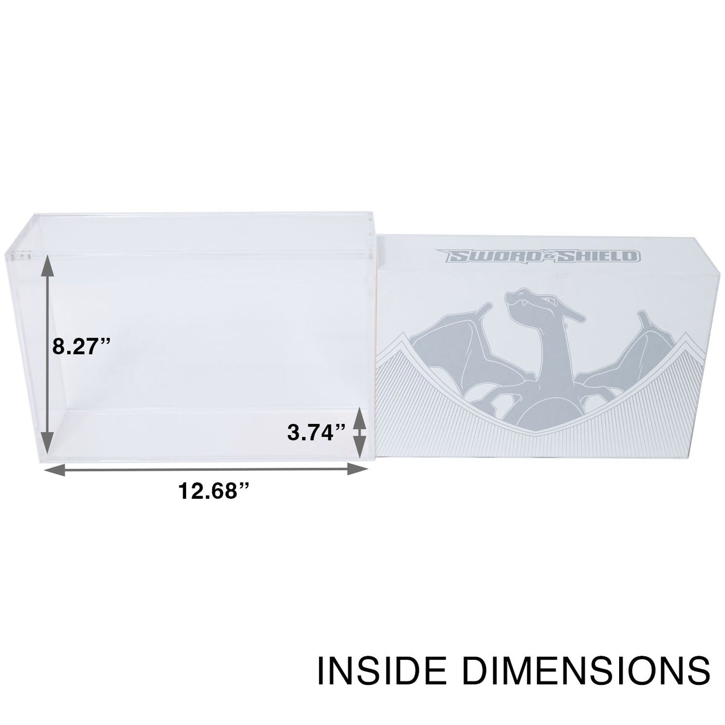Pokémon TCG Sword & Shield Charizard UPC Ultra Premium Collection Acrylic Case