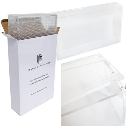Pokémon Team Rocket's Moltres EX UPC Ultra-Premium Collection Acrylic Case