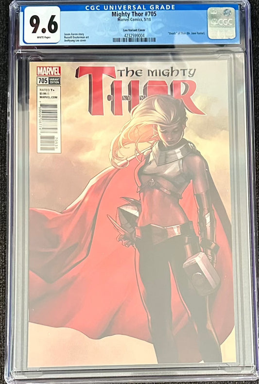 The Mighty Thor #705 (Hyung Variant Leg CGC 9.6)