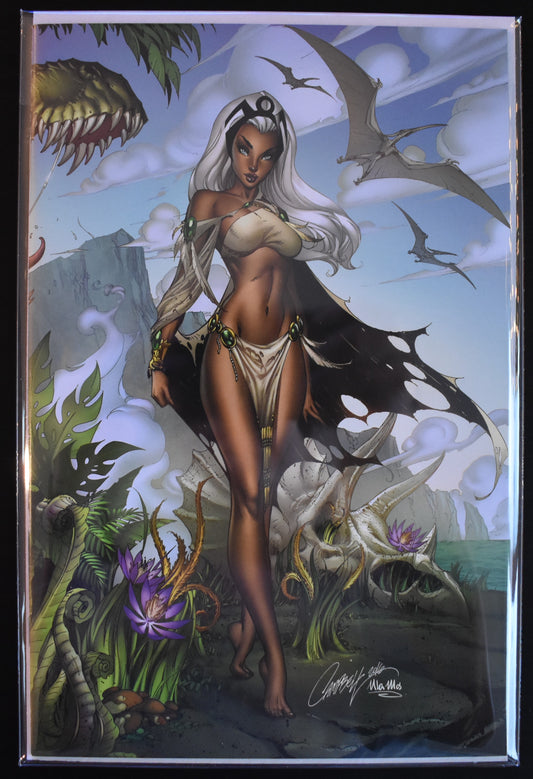 Uncanny X-men 12 - J Scott Campbell Storm Virgin Variant - Double Back Comics and Collectibles