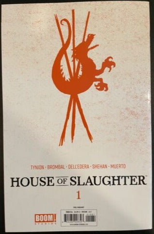 HOUSE OF SLAUGHTER #1 **Jenny Frison 1:200 VIRGIN FOIL VARIANT** - Double Back Comics and Collectibles